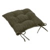 Perna pentru scaun Soana, poliester, verde khaki, 38x38 cm, 204405D