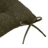 Perna pentru scaun Soana, poliester, verde khaki, 38x38 cm, 204405D