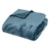 Patura Cuddly, poliester, bleu, 180x230 cm, 204414A