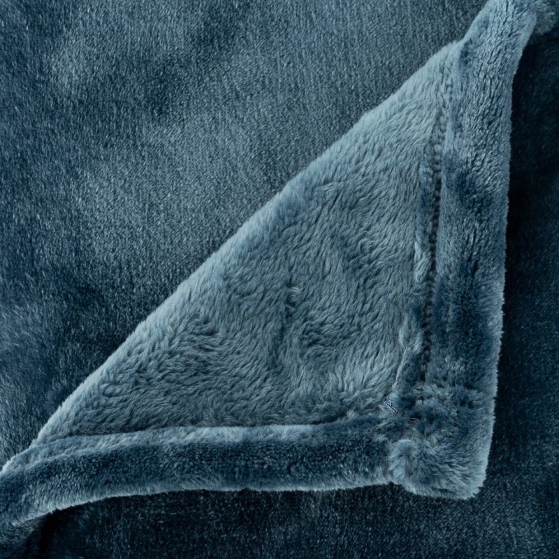 Patura Cuddly, poliester, bleu, 180x230 cm, 204414A