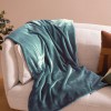 Patura Cuddly, poliester, bleu, 180x230 cm, 204414C