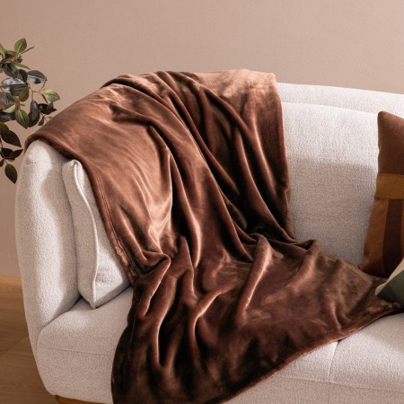 Patura Cuddly, poliester, maro, 180x230 cm, 204414D