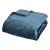 Patura Cuddly, poliester, bleu, 130x180 cm, 204515A
