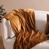 Patura Cuddly, poliester, galben mustar, 130x180 cm, 204515B