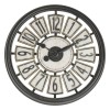 Ceas de perete Davy, metal, sticla, D.39 cm, 205618