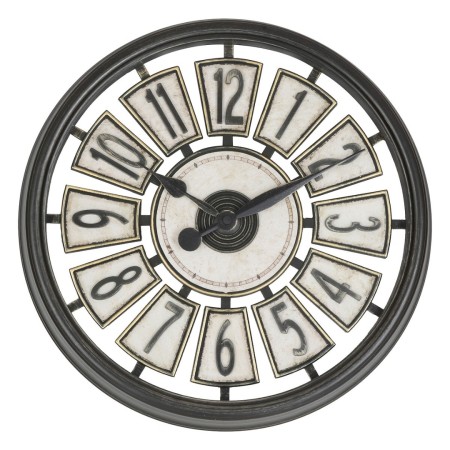 Ceas de perete Davy, metal, sticla, D.39 cm, 205618