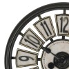 Ceas de perete Davy, metal, sticla, D.39 cm, 205618