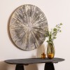 Decoratiune de perete Izzie, MDF, D.80 cm, 205651