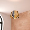 Suspensie Jily, metal, multicolor, 1XE27, D.29 cm, 205831