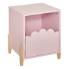 Noptiera copii Douceur, MDF, roz, H.40 cm, 205877C