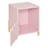 Noptiera copii Douceur, MDF, roz, H.40 cm, 205877C