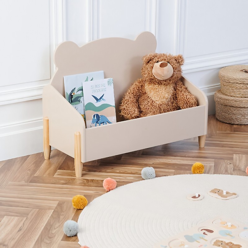 Cutie de jucarii Douceur, MDF, bej, L.61 cm, 205878