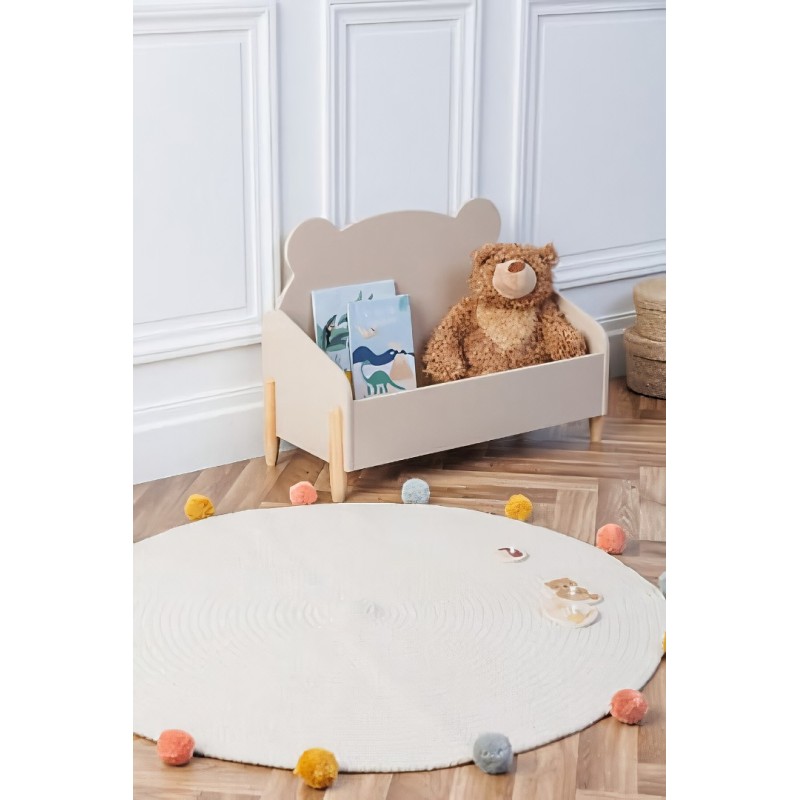 Cutie de jucarii Douceur, MDF, bej, L.61 cm, 205878