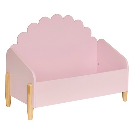 Cutie de jucarii Douceur, MDF, roz, L.61 cm, 205878C 