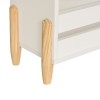 Biblioteca copii Sweet Cloud, MDF, alba, H.100 cm, 205879B