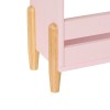 Biblioteca copii Sweet Cloud, MDF, roz, H.100 cm, 205879C