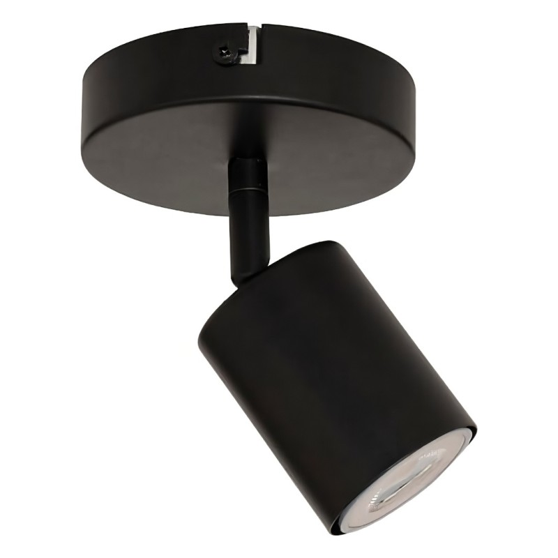 Aplica Vico, metal, negru, 1XGU10, H.15 cm, 205930A
