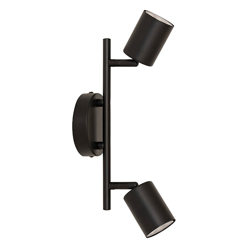 Aplica Vico, metal, negru, 2XGU10, L.28 cm, 205931A