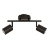 Aplica Vico, metal, negru, 2XGU10, L.28 cm, 205931A