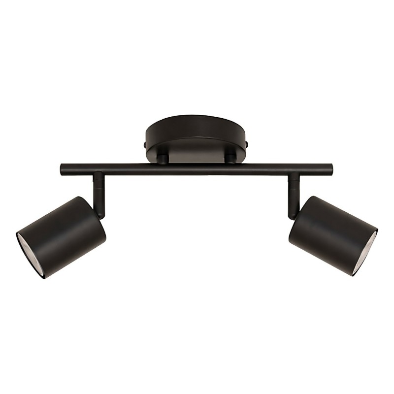 Aplica Vico, metal, negru, 2XGU10, L.28 cm, 205931A