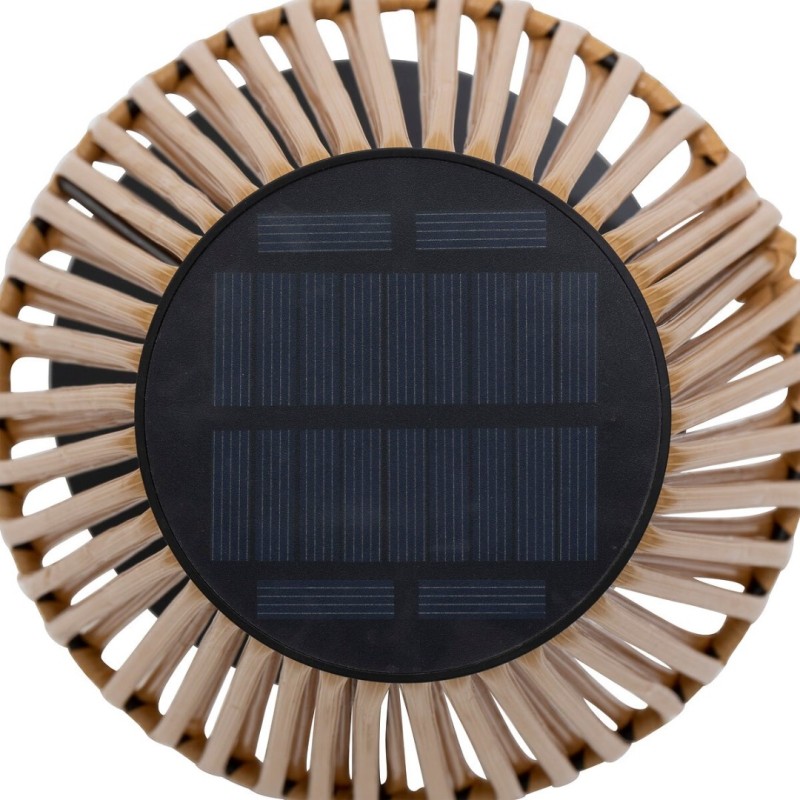 Lampa solara exterior Kessy, metal bej, H.30 cm, 205933