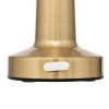 Veioza exterior Halto, metal, auriu, baterie, USB, LED, 100 lumeni, 2700K-4000K, IP44, H.21 cm, 205947
