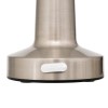 Veioza exterior Halto, metal, argintiu, baterie, USB, LED, 100 lumeni, 2700K-4000K, IP44, H.21 cm, 205947B