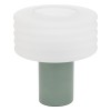 Veioza Asti, ceramica, sticla, verde, 1XE27, H. 36 cm, 205956B