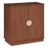 Comoda Wany, 2 usi, MDF, maro, L.80 cm, 206069