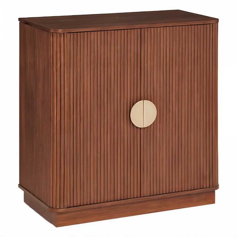 Comoda Wany, 2 usi, MDF, maro, L.80 cm, 206069