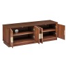 Comoda TV Wany, MDF, maro, 4 usi, L.140 cm, 206070