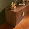 Comoda TV Wany, MDF, maro, 4 usi, L.140 cm, 206070