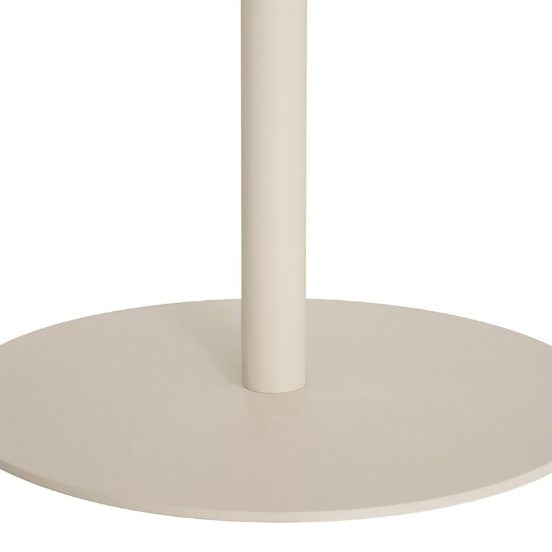 Masuta cafea Fiora, metal, ivoire, H.50 cm, 206093