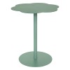 Masuta cafea Fiora, metal, verde, H.50 cm, 206093A