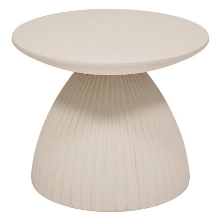 Masuta de cafea Fylis, magneziu, ivoar, D.50 cm, 206095 