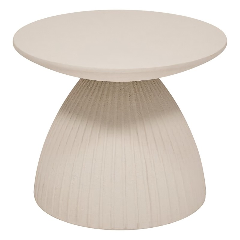 Masuta de cafea Fylis, magneziu, ivoar, D.50 cm, 206095