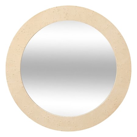 Oglinda Anaya, MDF, sticla, bej, D.78 cm, 206468 