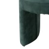 Taburet Jinn, MDF, textil, verde cedru, H.38 cm, 207355B