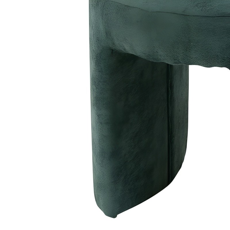 Taburet Jinn, MDF, textil, verde cedru, H.38 cm, 207355B
