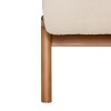 Fotoliu Liora, lemn, boucle, ivoire, H.76 cm, 207356