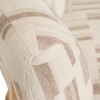Fotoliu Calix, lemn, textil chenille alb, H.72 cm, 207361A