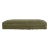 Taburet pliabil Arum, MDF, velur reiat, verde khaki, 38x38 cm, 207381C