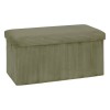 Bancheta pliabila Arum, MDF, poliester, verde khaki, L.76 cm, 207382C