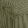 Bancheta pliabila Arum, MDF, poliester, verde khaki, L.76 cm, 207382C