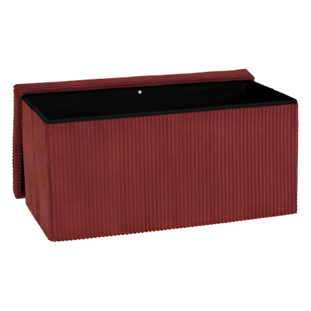 Bancheta pliabila Arum, MDF, poliester, ambra, L.76 cm, 207382D