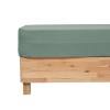 Husa saltea Flora, bumbac, verde celadon, 140x190 cm, 209023F