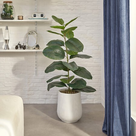 Ficus artificial Sky, ghiveci ceramica, H.145 cm, 210133