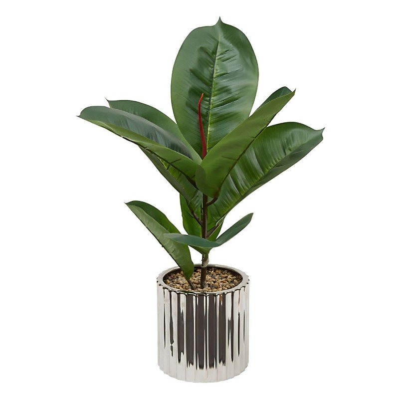 Ficus artificial Sky, ghiveci ceramica, H.54 cm, 210134