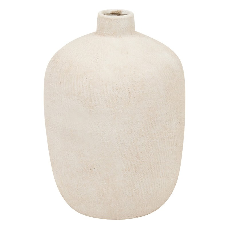 Vaza Romia, ceramica, bej, H.31 cm, 210204