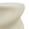Suport plante Twist, magneziu, bej, H.60 cm, 210254